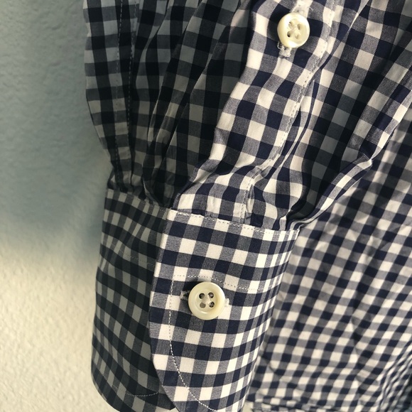 Ledbury Checkered button front long sleeve shirt - Picture 4 of 6